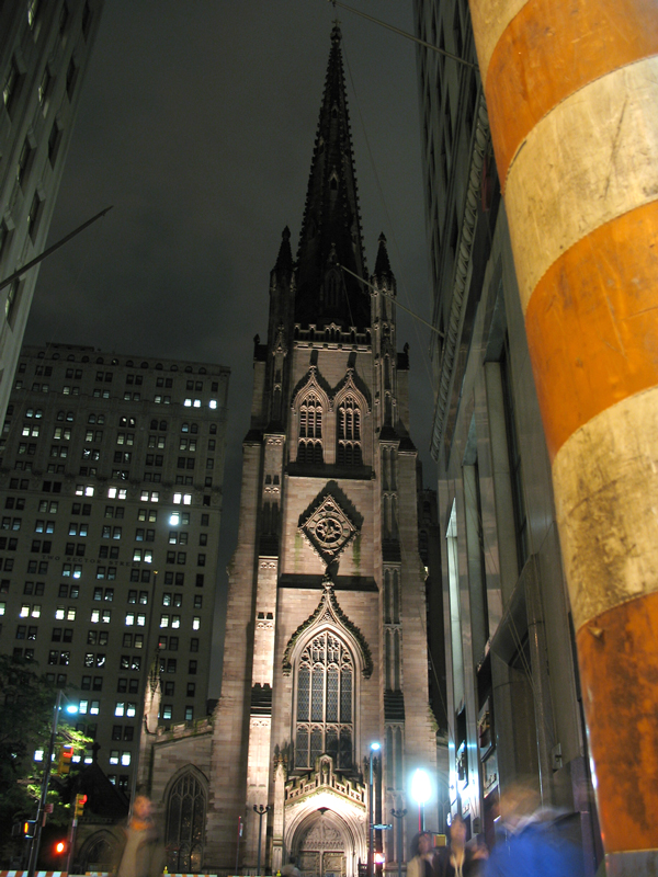 Trinity Church at Night